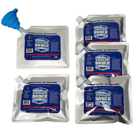 Cooler Shock Ice Packs - Lunch Screw Cap - 6.7x7.5