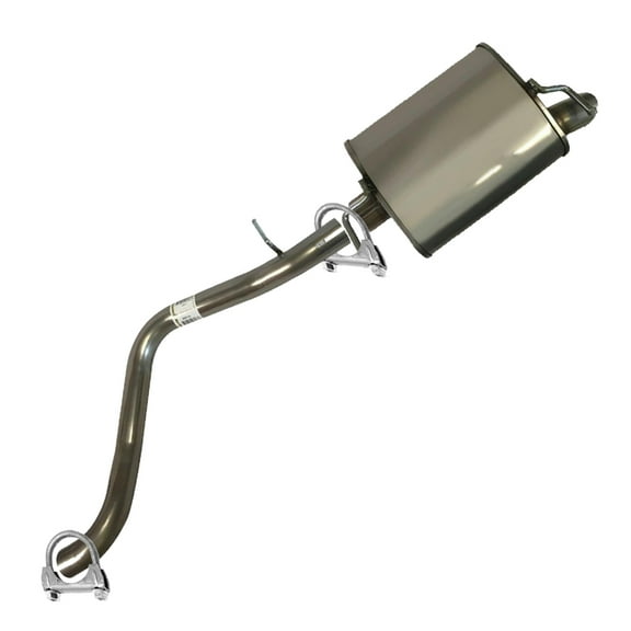 Stainless Steel Exhaust Intermediate Pipe & Muffler Fits 2006-2010 Dodge Charger 3.5L