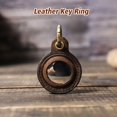 thumbnail image 3 of For AirTag Leather Holder Case Cover For AirTags Tracker Keychain Shell{ H0S3, 3 of 9