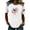 White, variant on Womens 4th of July Shirts 250 Anniversary USA Graphic Tee American Flag Print Crewneck Patriotic Summer Festival Top
