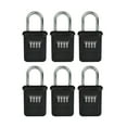 thumbnail image 2 of Vault Locks 3200 Key Safe Lock Box with 4-Digit Numeric Combination, Black, Pack of 6, 2 of 9