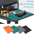 thumbnail image 4 of Bgsha Silicone Griddle Tools Mat BBQ Utensils Storage Pad Grilling Side Shelf Drip Pad, 4 of 7