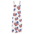thumbnail image 5 of BangWanChi Plus Size Summer Dresses Women's Summer Print Casual Loose Sleevless V-Neck Dress, 5 of 5