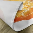 thumbnail image 5 of Ambesonne Saying Place Mats Set of 4, Grungy Art, Standard Size, Dark Coral Orange Yellow, 5 of 6