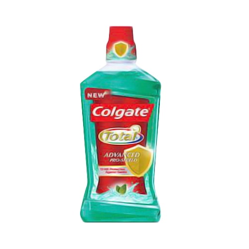 Colgate Total Advanced Pro-Shield Mouthwash, Spearmint Surge - 1 Liter, 3 Pack