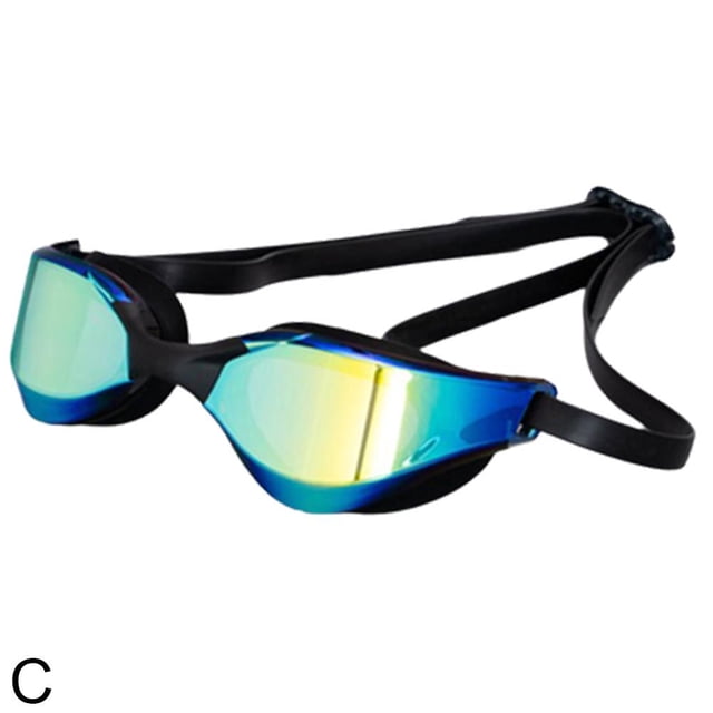 Swimming Goggles For Adults, Anti-Fog Electroplating Swimming Goggles, Silicone Waterproof Professional Racing Goggles, Racing Swimming Goggles