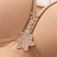 thumbnail image 6 of ALLLIST No Underwire Womens Bras Beige Plain Bralette Comfy T Shirt Women's Lingerie Size S-XL, 6 of 8