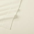 thumbnail image 2 of Market & Place Chalet Solid Cotton Flannel Sheet Set, Twin, Ivory, 3-Piece, 2 of 6