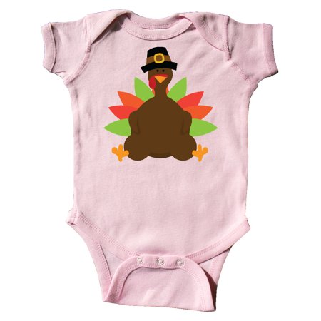 

Inktastic Thanksgiving Pilgrim Turkey Gift Baby Boy or Baby Girl Bodysuit