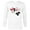 White, variant on Disney Mickey & Minnie Mouse Oh My! Kiss Valentine’s Day - Long Sleeve T-Shirt for Men - Customized-Black