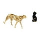thumbnail image 5 of Figura de guepardo,Figura de guepardo dorado,adorno de escritorio moderno,Figura de escritorio,Estatua de gato,linda estantería,escritorio,decoración del hogar,Figura decorativa creativa para, 5 of 8