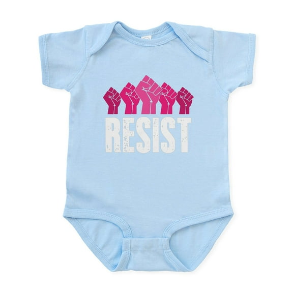CafePress - Resist Body Suit - Baby Light Bodysuit, Size Newborn - 24 Months