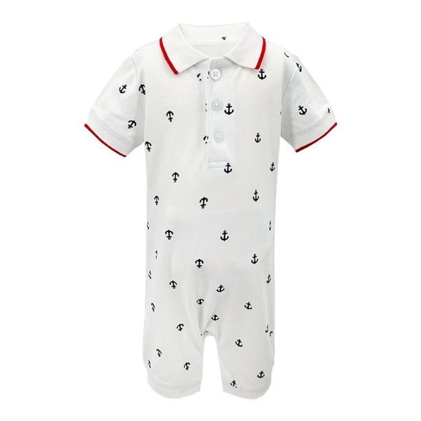 Mono George Tipo Polo para Bebo con Estampado
