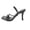 01Black, variant on Women's Strappy Kitten Heels, Square Toe Open Toe Dress Sandals