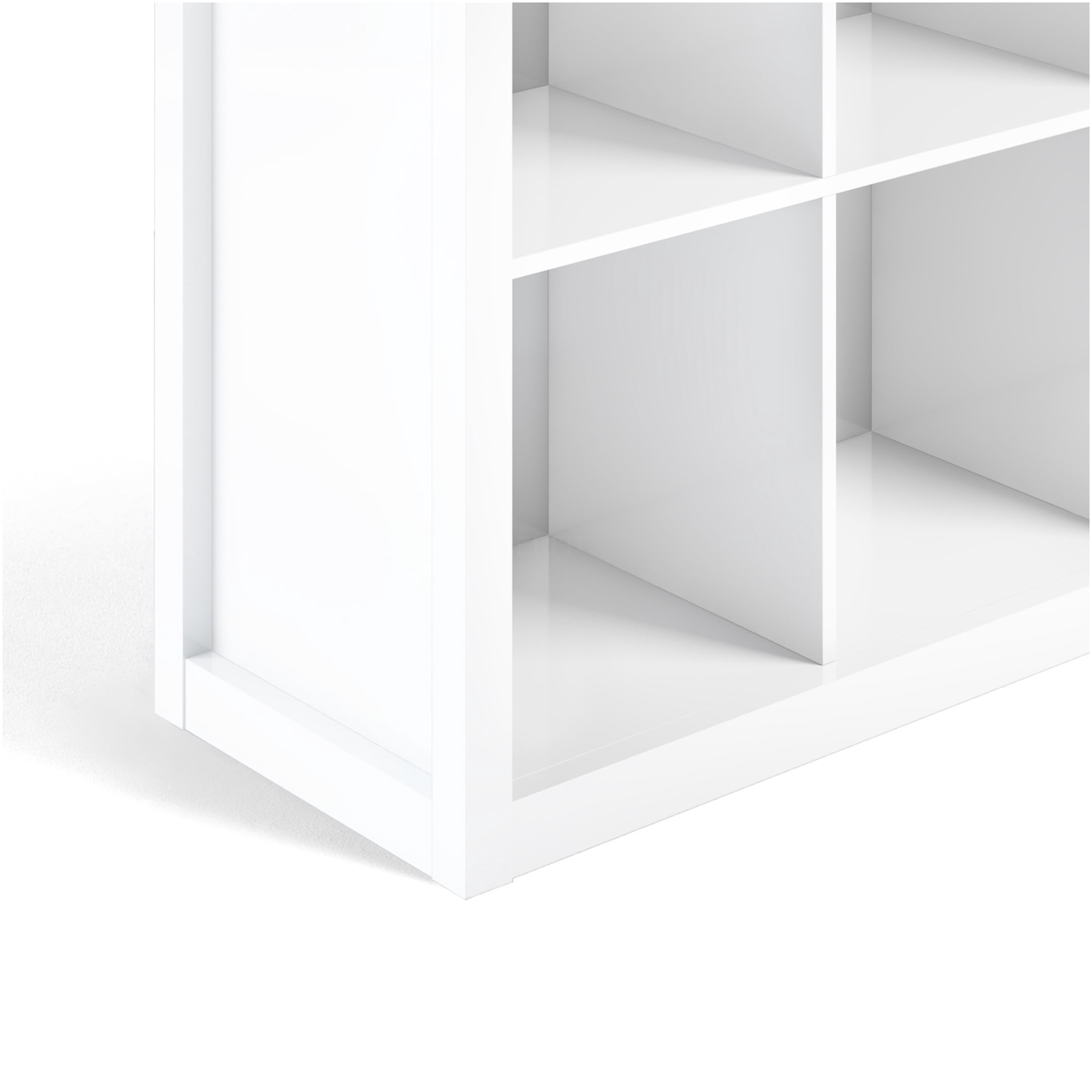 JERFIT White Modern Executive Desk, 70 Inch Large Computer Desk with Sturdy Wood Top for Home Office