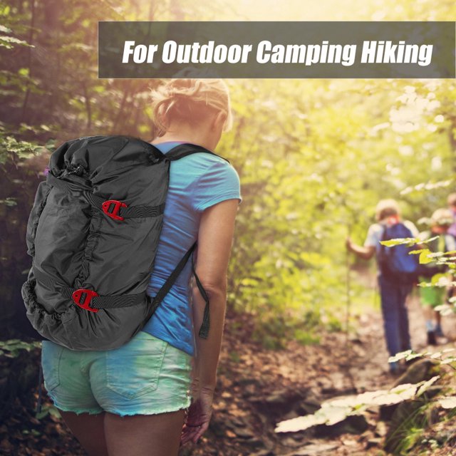 Sac de Randonnée, Sac d'Escalade Pliable à Bandoulière Sac Pliable en Bâche Sac d'Extérieur Trousse de Corde d'Escalade sur Roche pour le Camping pour la Randonnée