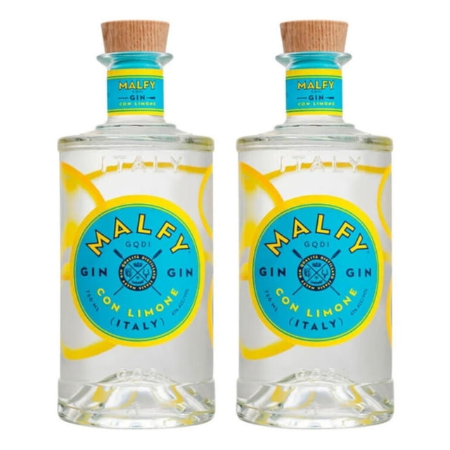 Pack de 2 Ginebra Malfy Con Limone 750 ml