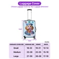 thumbnail image 5 of Just a Certified Nursing Assistant Cna Who Loves Her Goldendoodle Travel Luggage Cover Doodle Dog Lover Gifts Idea Suitcase Dust Protective Decor - 00003, 5 of 5