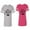 Men Heather / Women Pink, variant on My Favorite People Call Me Dad Mom Matching Couple Cotton Jerseys (Men Heather / Women Black) (Men S / Women S)