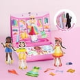 thumbnail image 6 of Klever Kits Magnetic Dress-up Paper Doll Foil Fun, Princess Fashion Design Craft Kit, Art Craft Kits for Girls Ages 4-8, No-mess Art Activities Birthday Gifts for Kids, 6 of 8