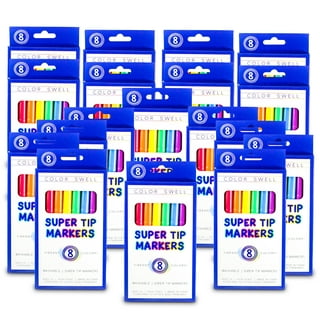 Color Swell Bulk Washable Markers - 40 Packs 8 Markers per Pack