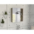 thumbnail image 2 of Tuhome Labelle Medicine Cabinet with Mirror- Mirrored - Engineered Wood, 2 of 8