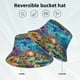 thumbnail image 2 of Fotbe Sea World Sombrero Tipo Pescador con Estampado – Sombrero de Sol de Algodón de Moda para Playa, Golf, Pesca, 2 of 6