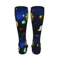thumbnail image 6 of Yiaed Solar System Print Great elasticity Adult Stockings Sports socks for Men and Women-One Size, 6 of 8