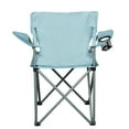 thumbnail image 3 of Ozark Trail Folding Camp Chair with Cup Holder – Lightweight, Portable Outdoor Chair for Camping, Tailgating & Sports – Vintage Blue, 3 of 7