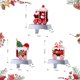 thumbnail image 2 of Soporte para calcetines navideños Alupssuc Candy Train, 3 unidades, 2 of 7