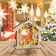 thumbnail image 1 of Adorno de Belén de Madera Baoblaze para Navidad Colgante de Nacimiento de Jesús, 1 of 8