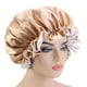 thumbnail image 3 of Gorro de elegante reversible de doble capa para las tareas para hogar, también para pacientes con cáncer y personas con pérdida de cabello Macarena Gorra de Sueño de las Mujeres Satin Satin Sleep, 3 of 8
