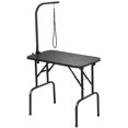 thumbnail image 3 of Yaheetech Pet Foldable Grooming Table W/Loop Noose, Black, 3 of 8