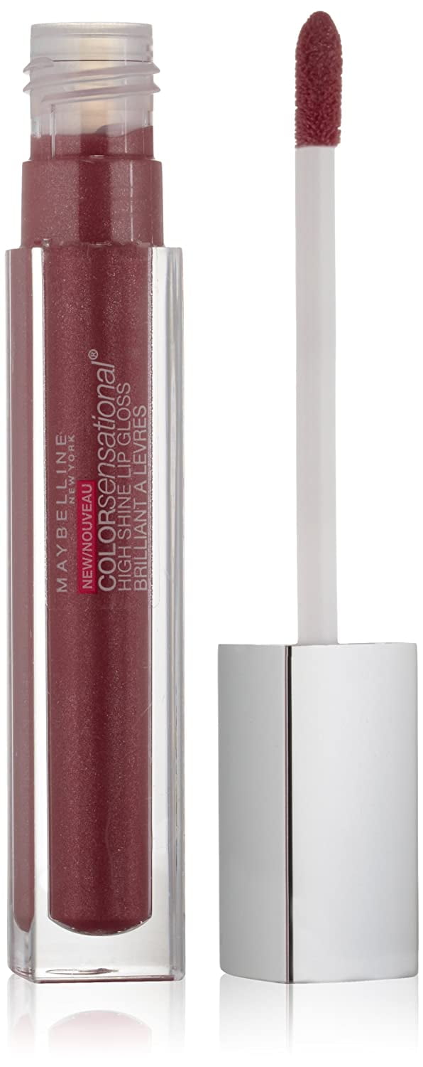 2pc Maybelline ColorSensational High Shine Lip Gloss-Plum Luster-120 0.17oz