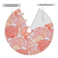 thumbnail image 2 of Sikiie Corals 30-48 inches {designName} Print Christmas Tree Skirt Snowman Xmas Tree Skirt with Edge Christmas Decorations for Holiday Party36", 2 of 7