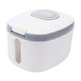 thumbnail image 4 of 5KG Rice Storage Container Cereal Dispenser Bucket W/ Measuring Cup for Kitchen, 4 of 12
