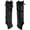 Black with Straps, variant on 1 Pair Black Strap Mesh Leg Warmers Breathable Long Leg Covers for Ballet Yoga One Size