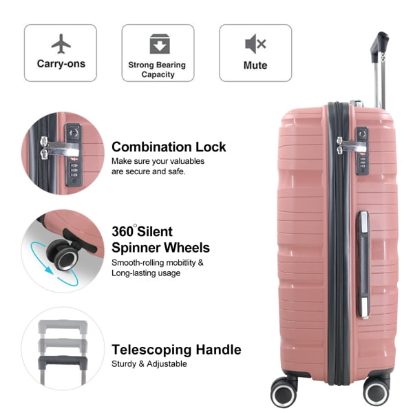 Safe travel luggage set sales