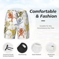thumbnail image 3 of Zufioo Cartoon Monkey Mens Swimsuit Trunks with Compression Liner,Quick Dry Sports suit,Beach Board Shorts with Pockets,Bathing Suits-Medium, 3 of 6
