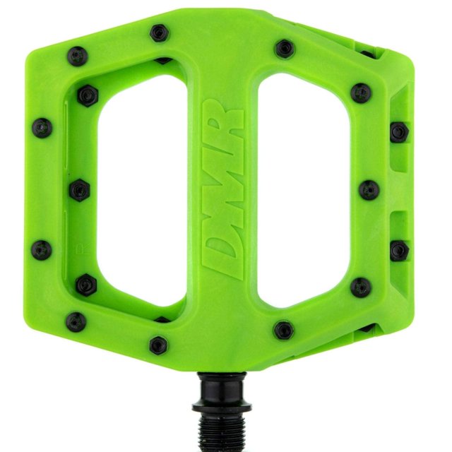 DMR V11 Plastic 9/16 Inch Platform Bike Pedals Green