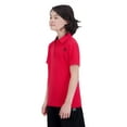 thumbnail image 3 of Reebok Big Boy's Performance Polo Uniform Shirt, Sizes 4/5-18, 3 of 6