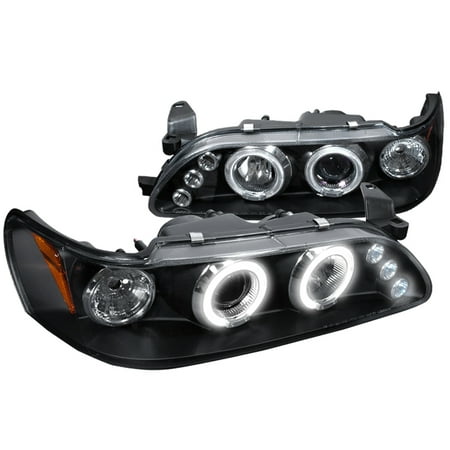 1994 Toyota Tercel Headlight Spec-D Tuning 1993-1997 Corolla Led Projector Headlights 1993 1994 1995 1996 1997 (Left + Right) ()