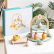 thumbnail image 4 of Juego de Té de Madera XWSHYW con Soporte para Pasteles En Niveles y Cupcakes Coloridos para Niños a Partir de 3 Años, 4 of 6