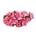 thumbnail image 2 of 60pcs 3cm Artificial Roses Flower Heads for Wedding Bouquets Centerpieces Bridal Shower DIY Party Decoration (Pink), 2 of 8