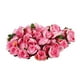 thumbnail image 2 of 60 rosas artificiales de 3 cm para ramos de boda, centros de mesa, decoración de fiestas (rosa), 2 of 6