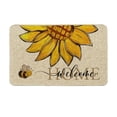 thumbnail image 2 of EGNMCR Welcome Doormat Collection Front Door Mats For Indoor/Outdoor Spring Summer Fall Floral Entryway Rug Decor Loop pile rug, 2 of 7