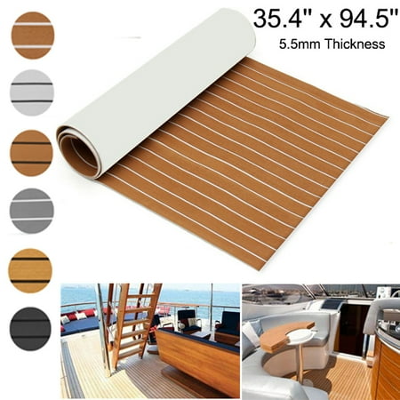 1pcs 35 4 X 94 5 Marine Boat Sheet Teak Decking Boat Flooring