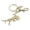 Gold, variant on Stylish Dinosaur Bone Keychain Handmade Bag Charm Pendant Keyring for Women Men