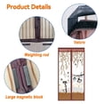 thumbnail image 3 of Magnetic Screen Door,Keep Bugs Out,Print, Breeze in - Self-Seal Magnets, Retractable Mesh Net Closure -100x210CM, 3 of 5