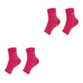 thumbnail image 4 of relayinert 2pairs Wide Application Compression Foot Sleeve Non-skid And Sweat Absorption pink L/XL 2Set, 4 of 6